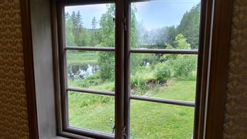 Sovrum efter målning